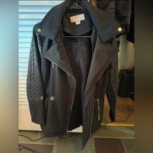 Michael Kors Black Quilted Jacket